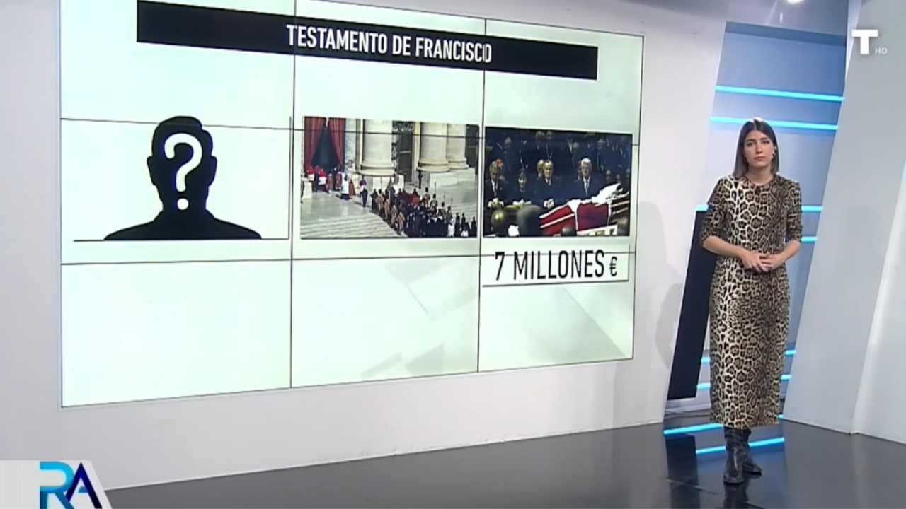 Entierro pagado por un anónimo y 200.000 € a los presos: así es el testamento del Papa Francisco