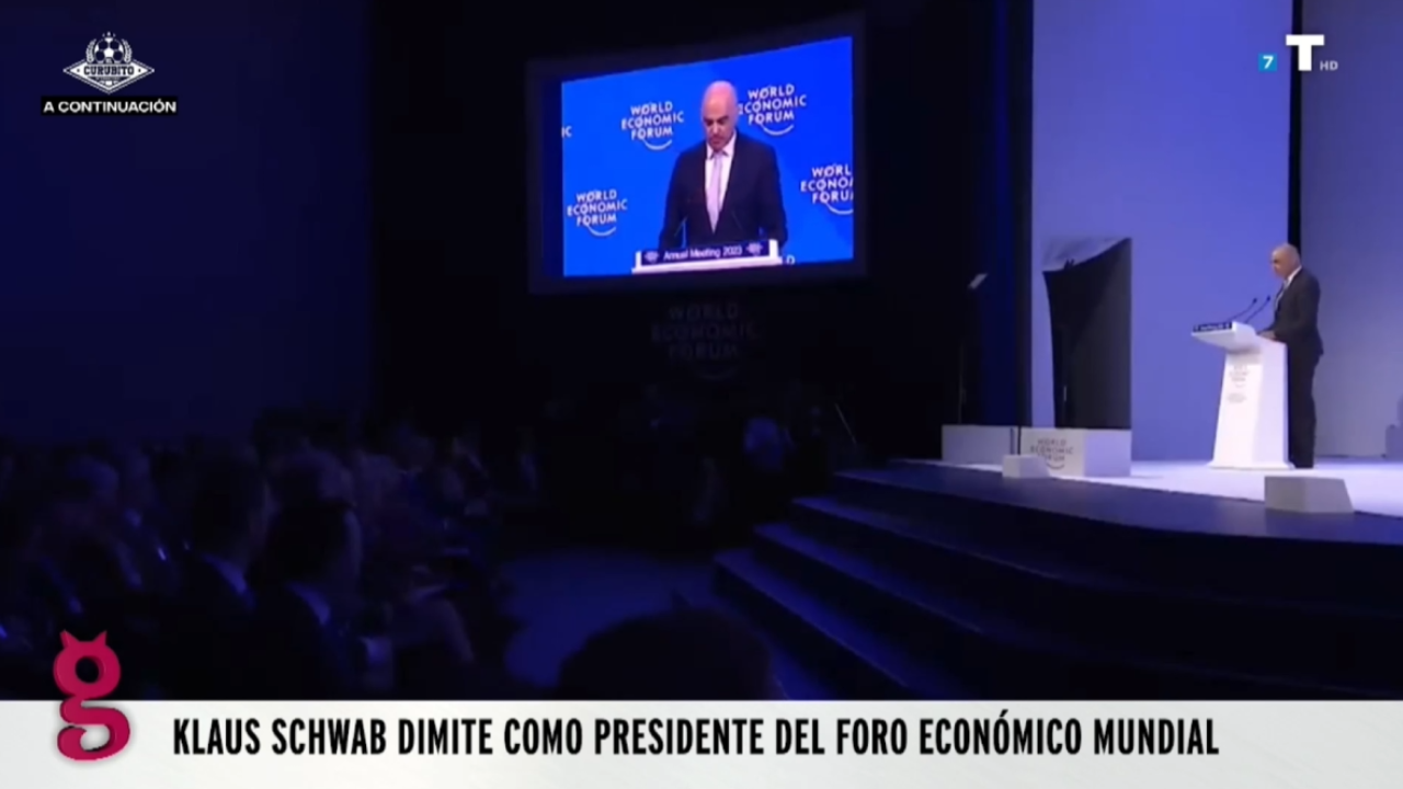 Relevo en el Foro de Davos: se marcha Schwab, autor del Gran Reseteo