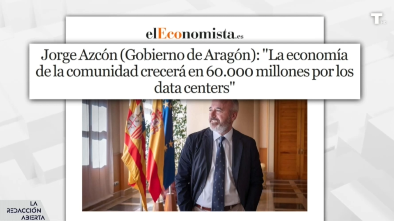 Auge de los centros de datos de Amazon y Microsoft en Aragón