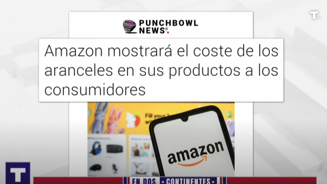 Amazon SE LA LÍA a Trump con los aranceles