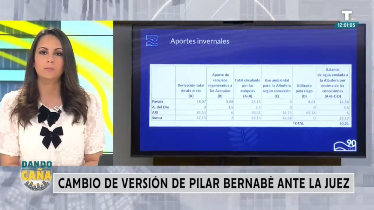Pilar Bernabé desmonta toda la tesis de la izquierda con la DANA ante el juez
