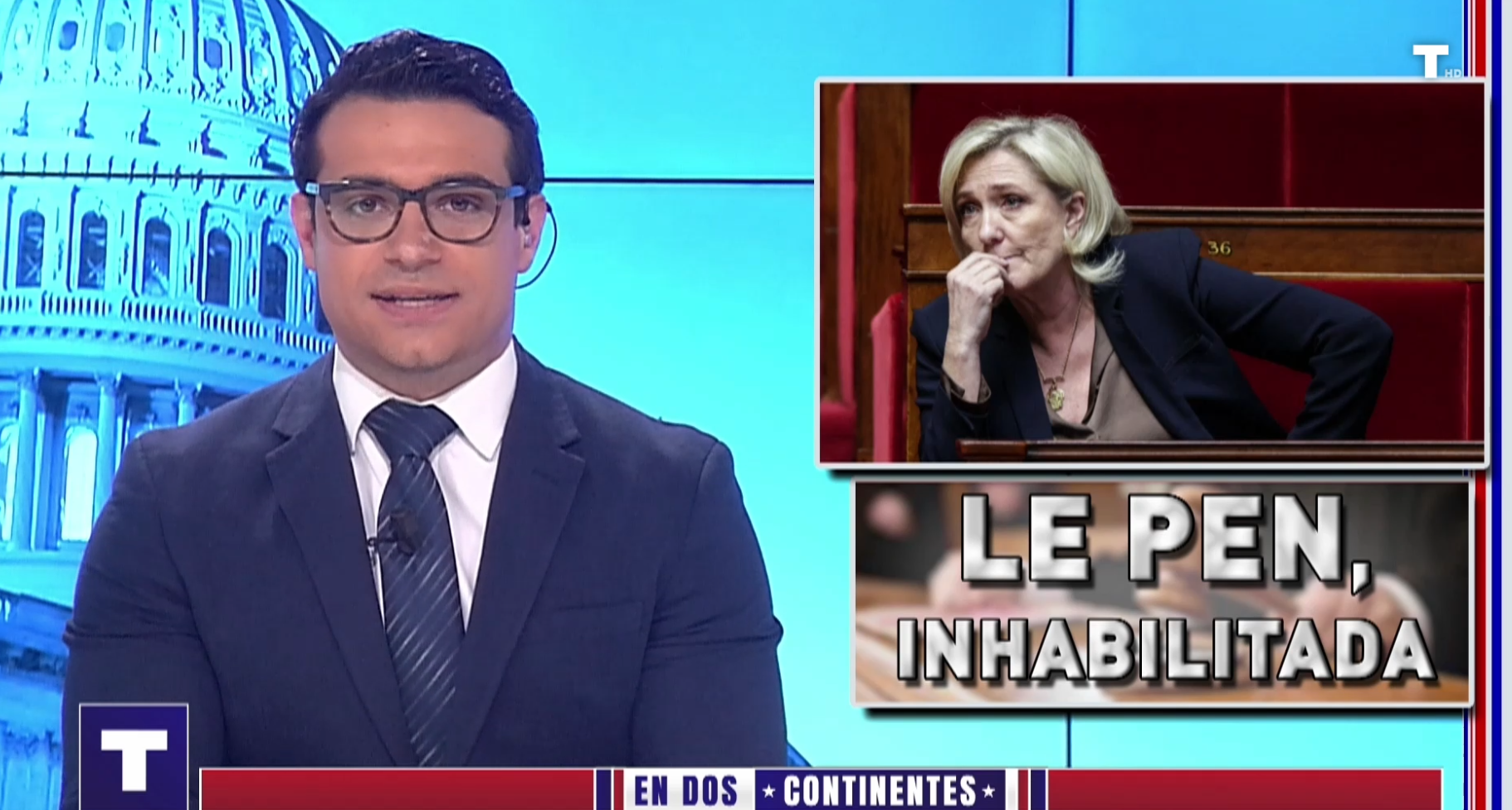 En Dos Continentes | Le Pen; inhabilitada; Trump vs. Obama y el cheque de Musk | 01/04/25