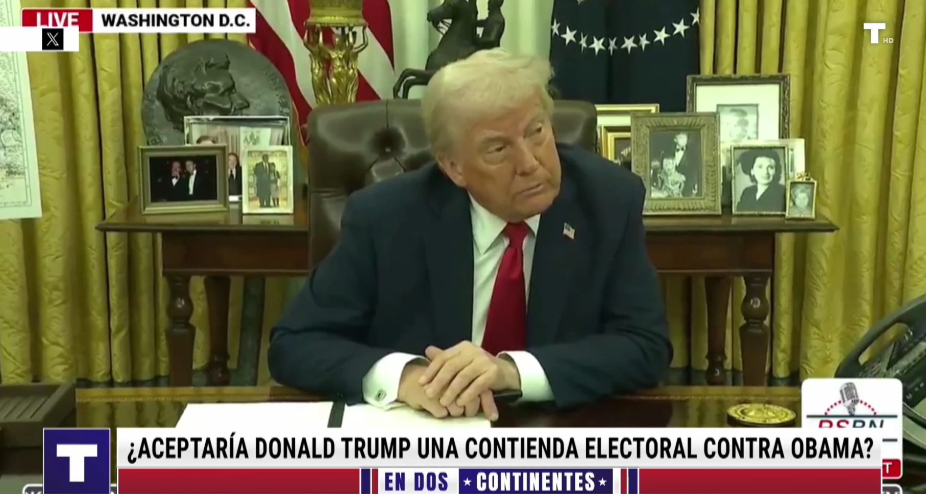 ¿Trump VS Obama en 2028?