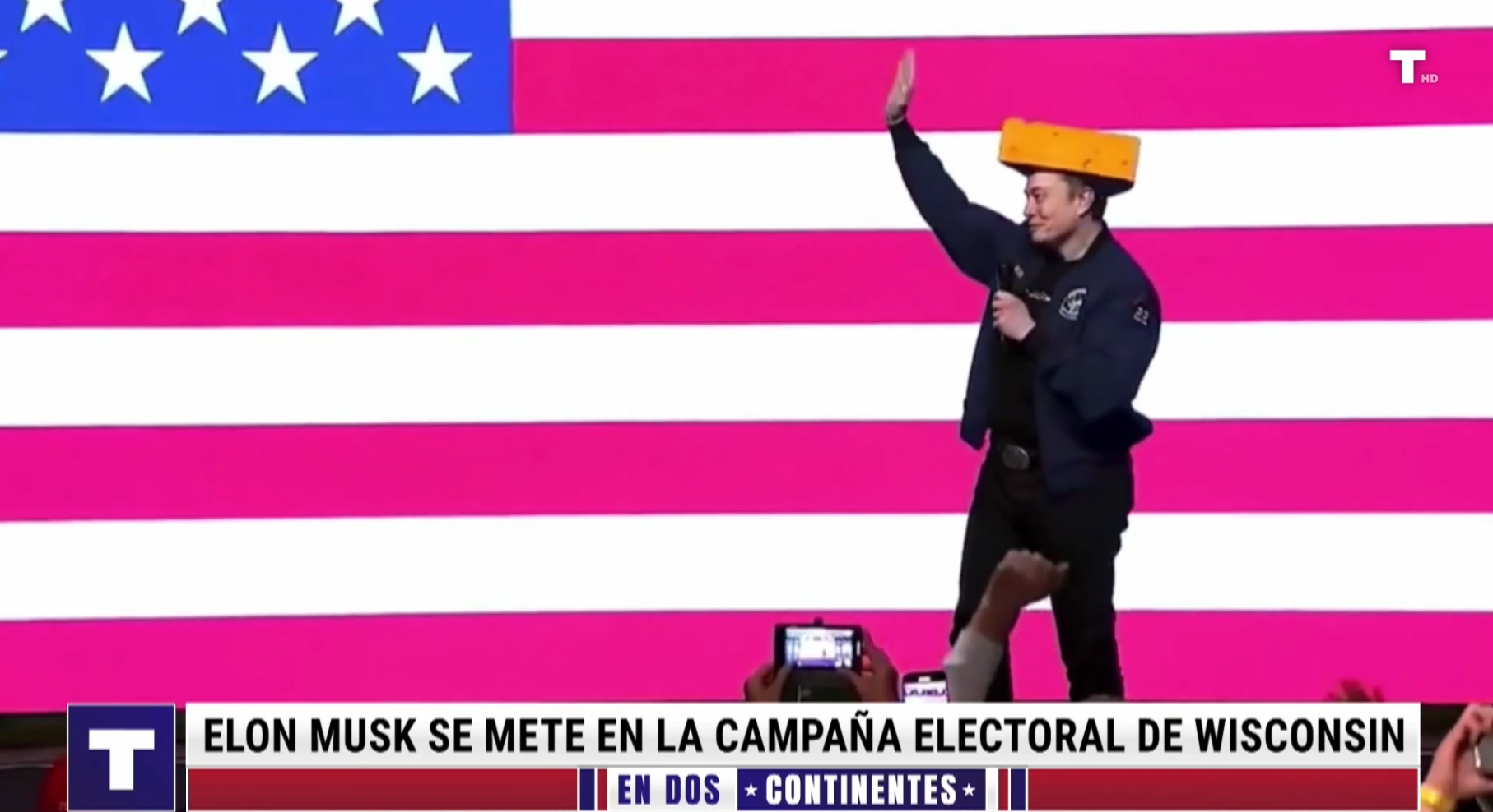 Elon Musk da cheques de 1 millón… ¡Por votar en Wisconsin!