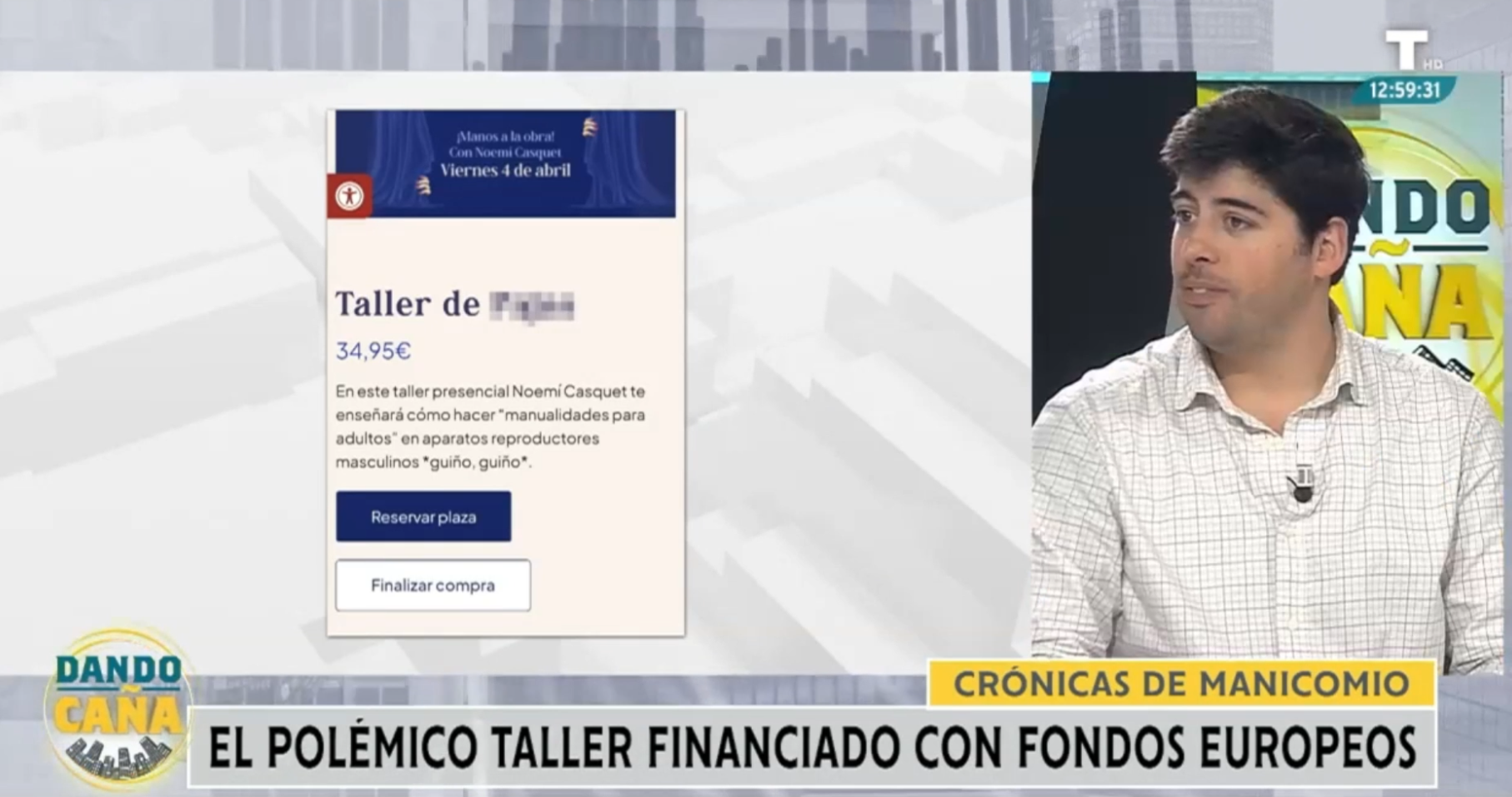 La Unión Europea financia un taller de masturbación en Madrid con fondos Next Generation