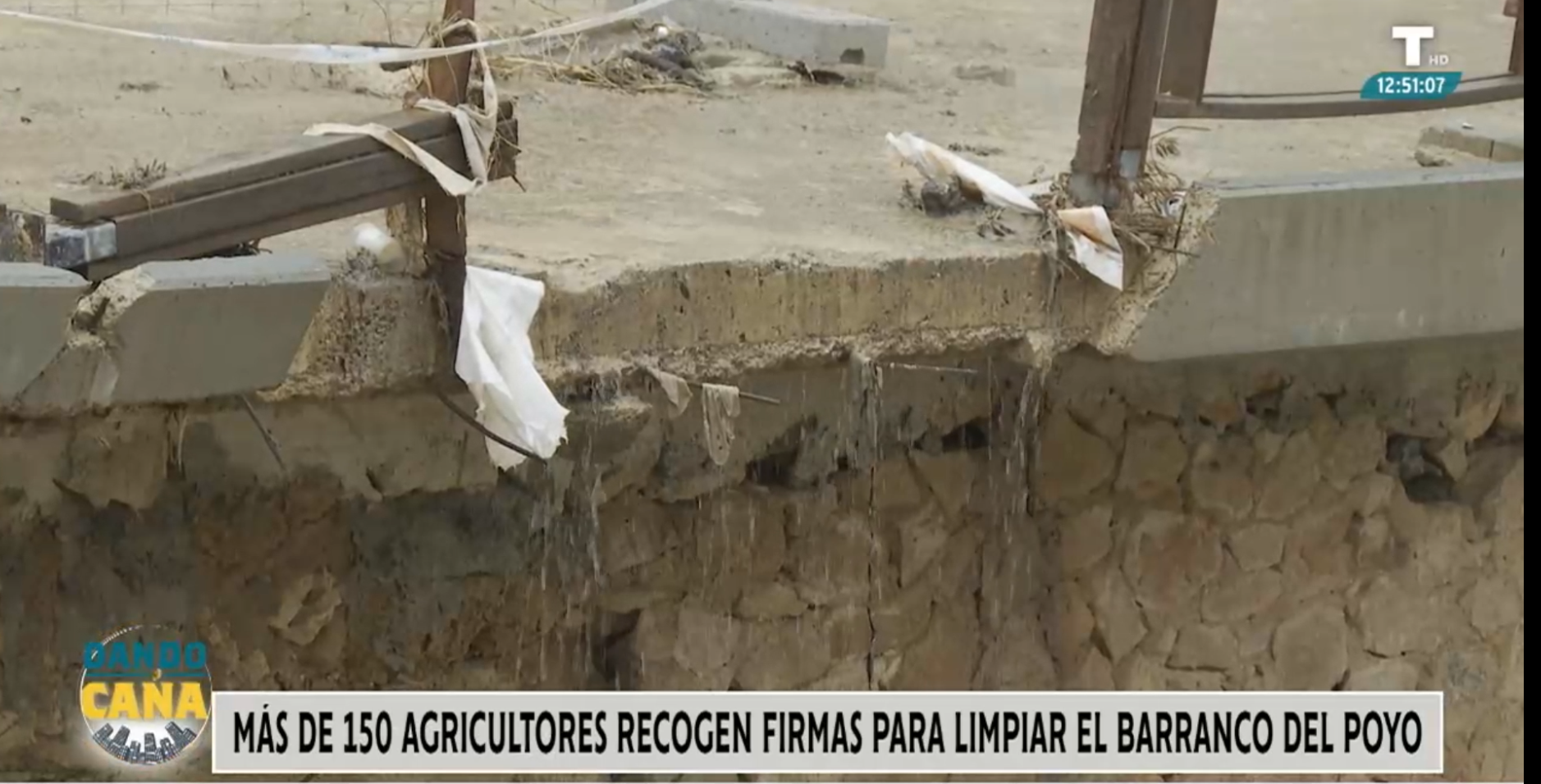 150 agricultores exigen limpiar ya el Barranco del Poyo ante una nueva tragedia si llueve
