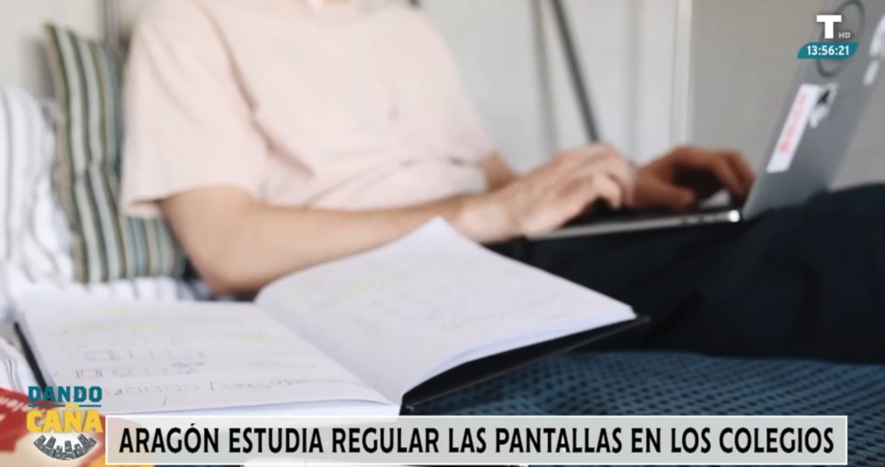 Aragón se plantea la regulación de pantallas en las aulas