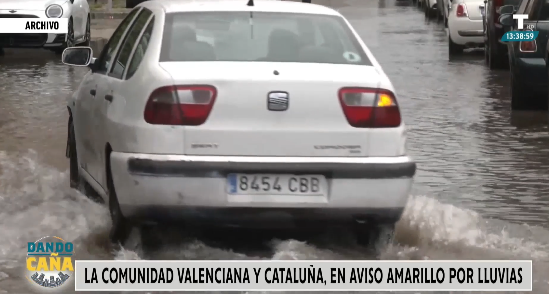 Alerta por lluvias y granizo en la Comunidad Valenciana