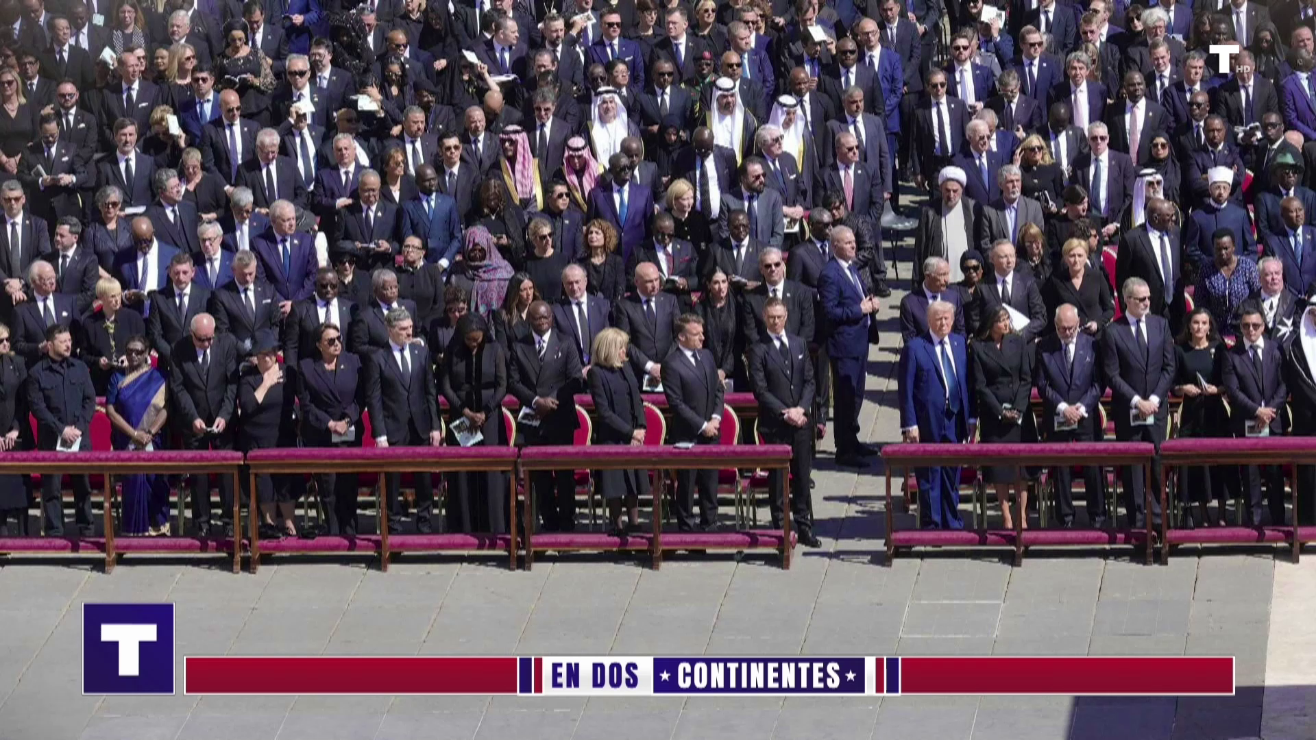 Las polémicas de Trump en el funeral del Papa Francisco
