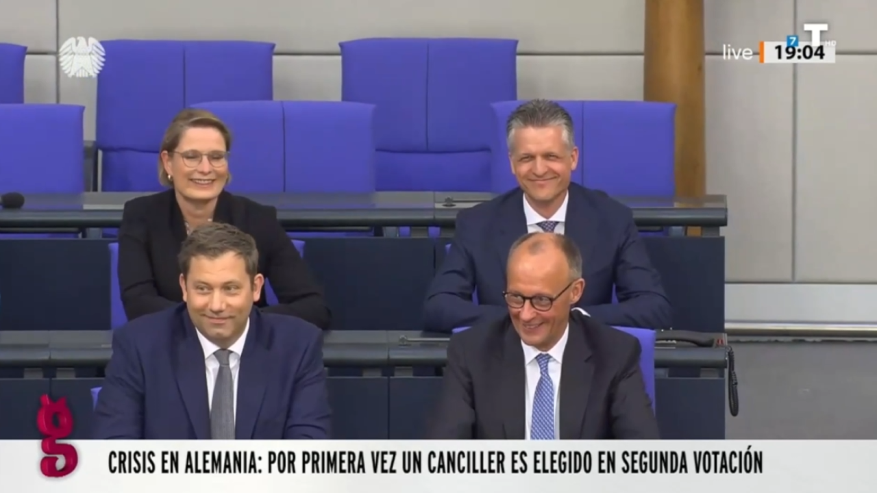 Fumata blanca en el Bundestag: Merz ya es canciller alemán