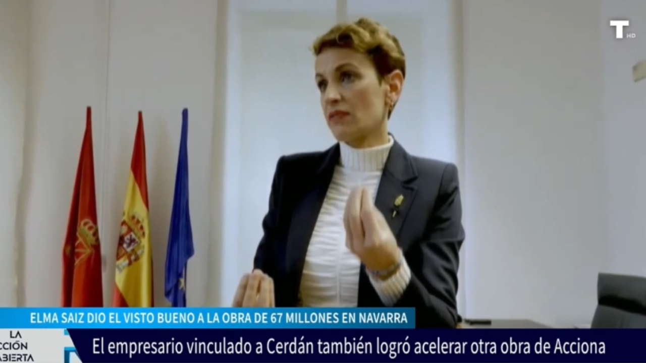 La ministra Elma Saiz, involucrada en el contrato millonario que salpica a Santos Cerdán