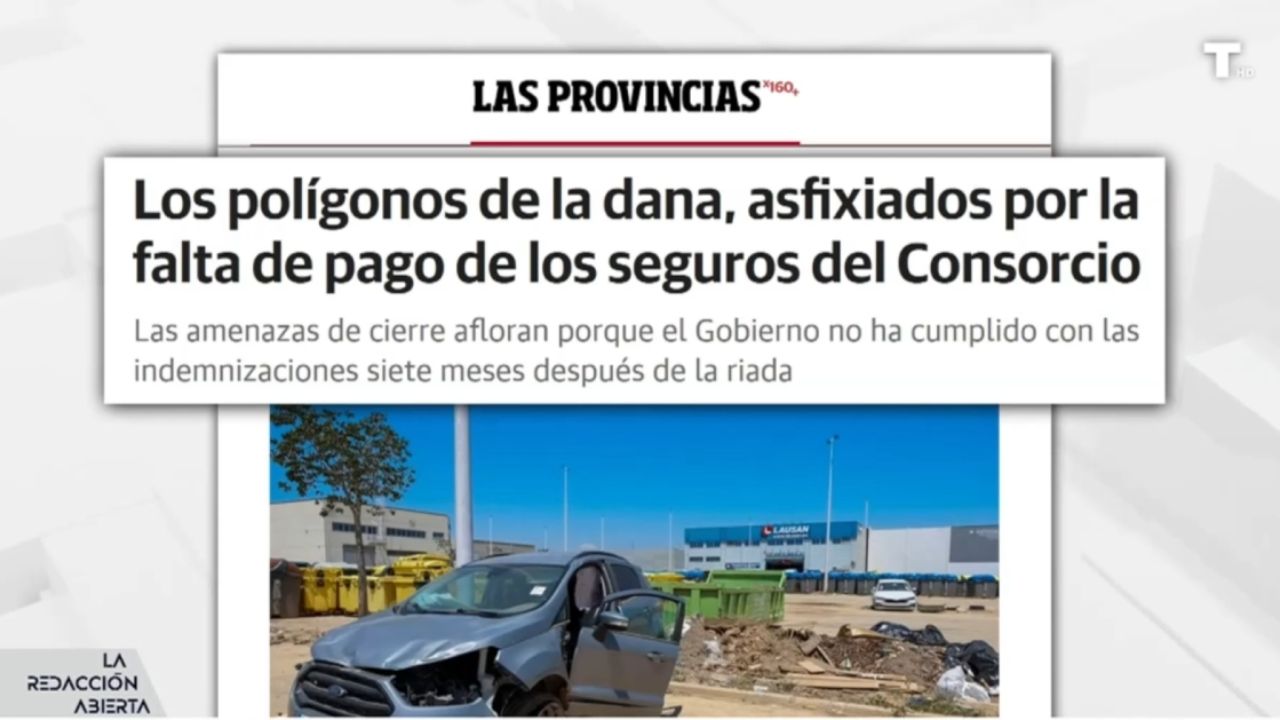 La falta de pago de los seguros del Consorcio podría llevar al cierre a muchas empresas afectadas por la Dana