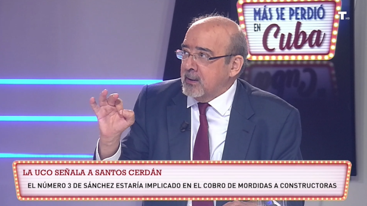 Señalan a SANTOS CERDÁN en el cobro de COMISIONES. José Luis Balbás: «Son acusaciones muy gordas y va a tener que dimitir»