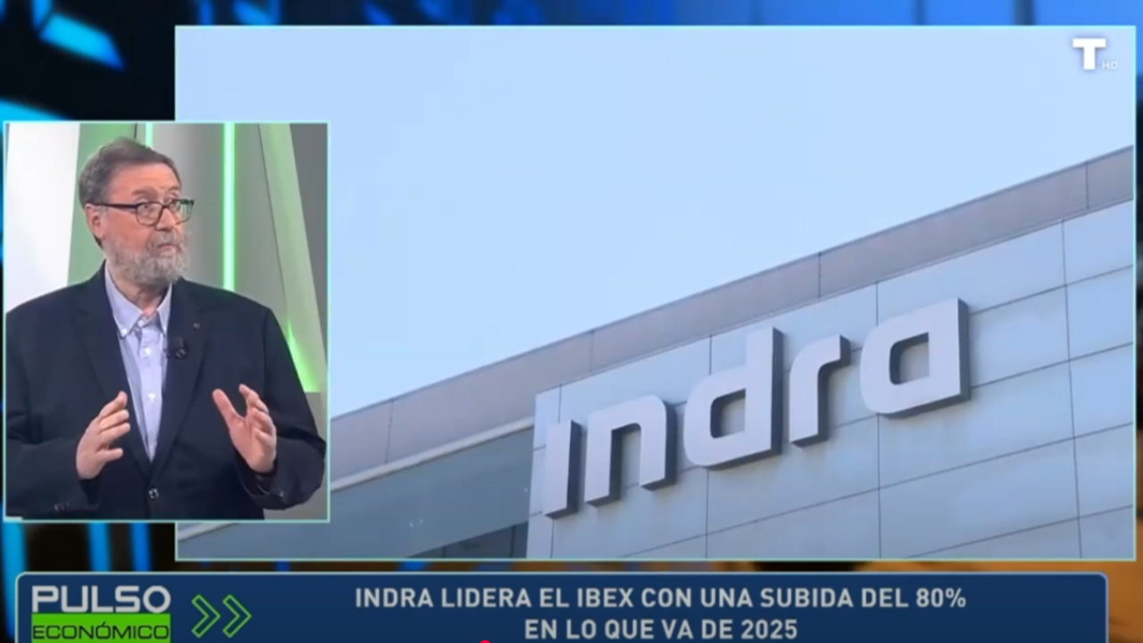 Antonio Castello sobre el liderazgo de Indra en el IBEX: “¿Se toman decisiones políticas o económicas?”