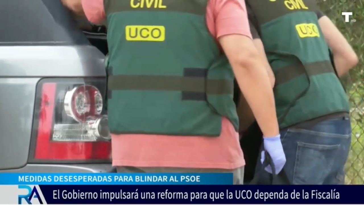 La UCO, asediada por tierra, mar y aire por el Gobierno