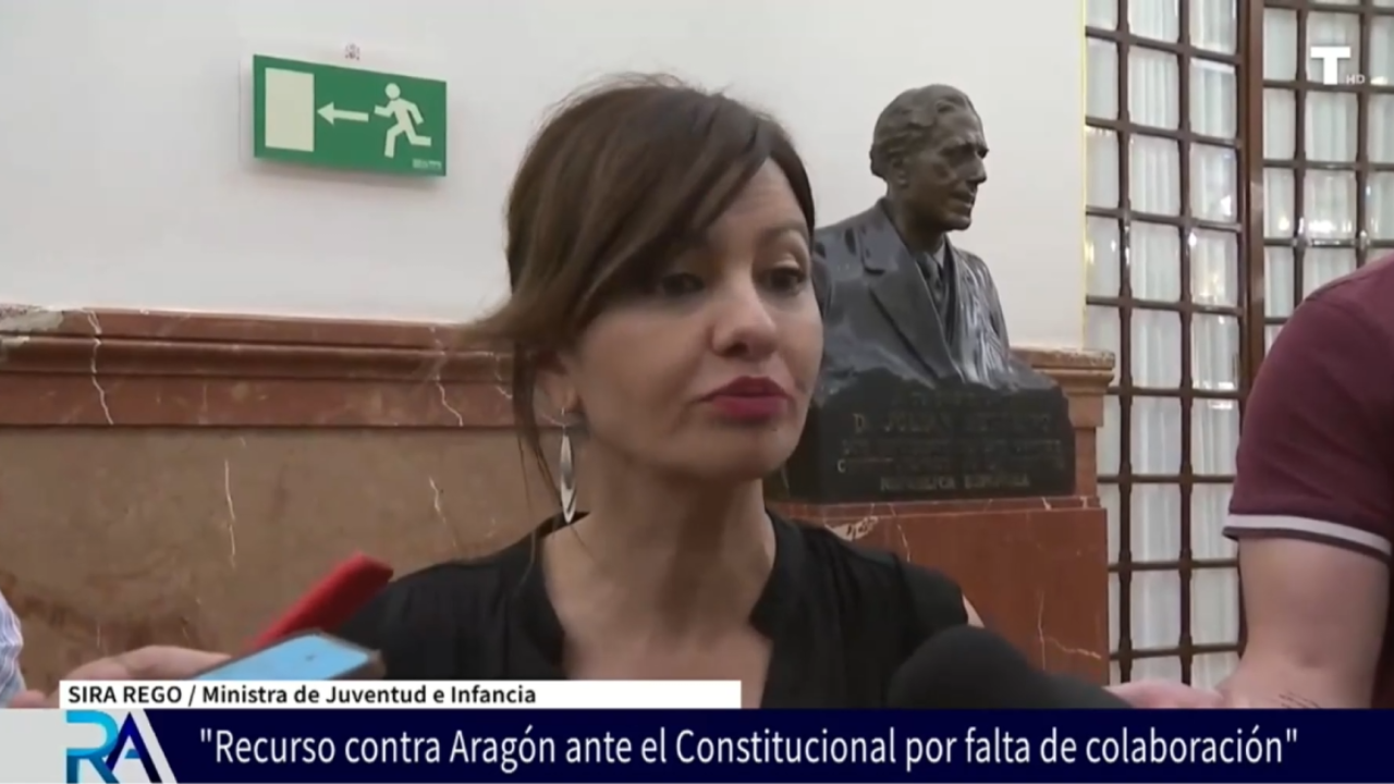 El Gobierno lleva a Aragón ante el Constitucional por no entregar datos sobre menas