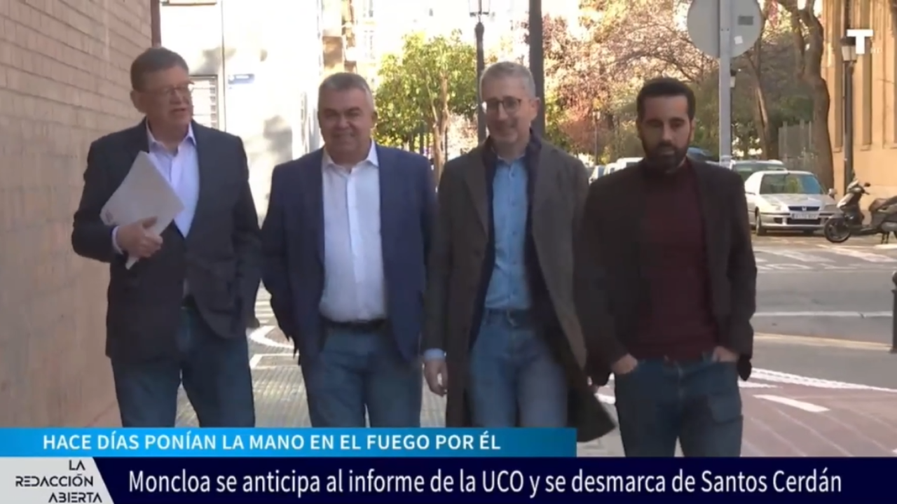El PSOE defiende a Cerdán en público mientras Moncloa lo cuestiona en privado