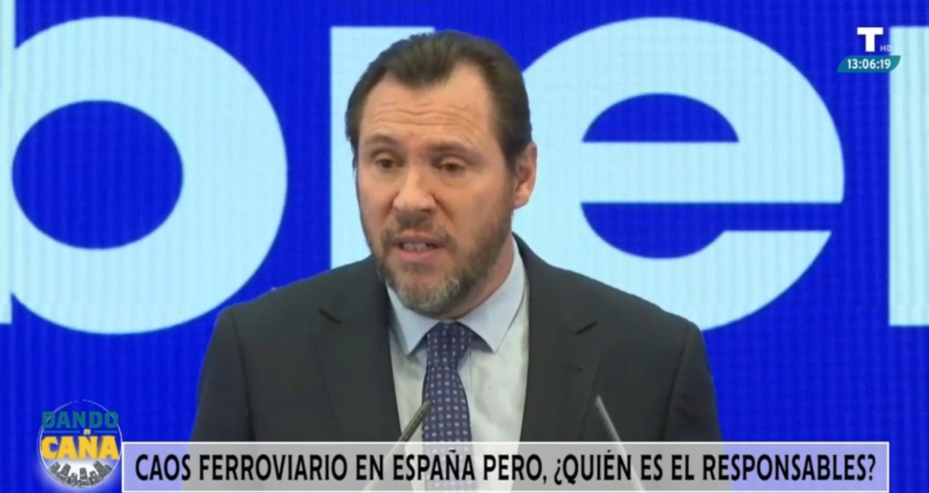 Óscar Puente culpa a la oposición de su nefasta gestión ferroviaria que sigue sumando polémicas