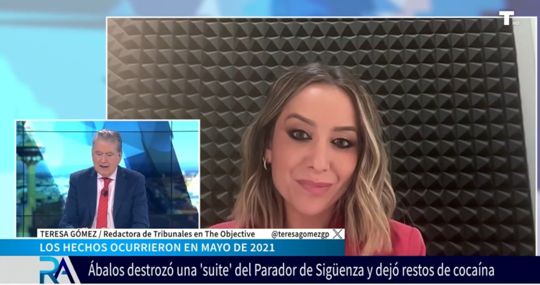 DESMADRE de ÁBALOS en el parador de SIGÜENZA. Teresa Gómez: «Llegó con Koldo, Andrea de la Torre y alguna amiga más»