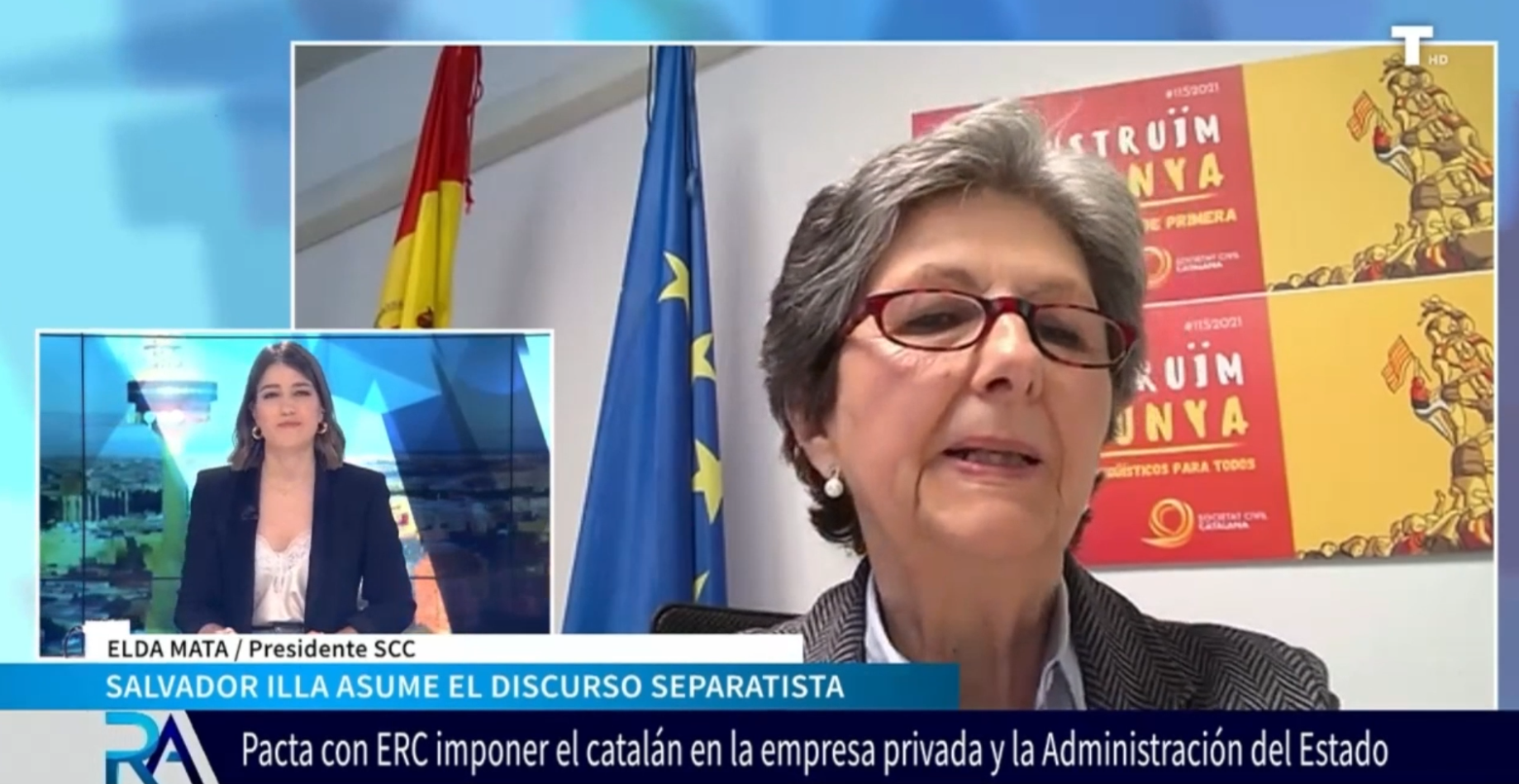 ILLA cede ante ERC e impone el CATALÁN. Sociedad Civil Catalana: «El catalán se está volviendo una lengua antipática