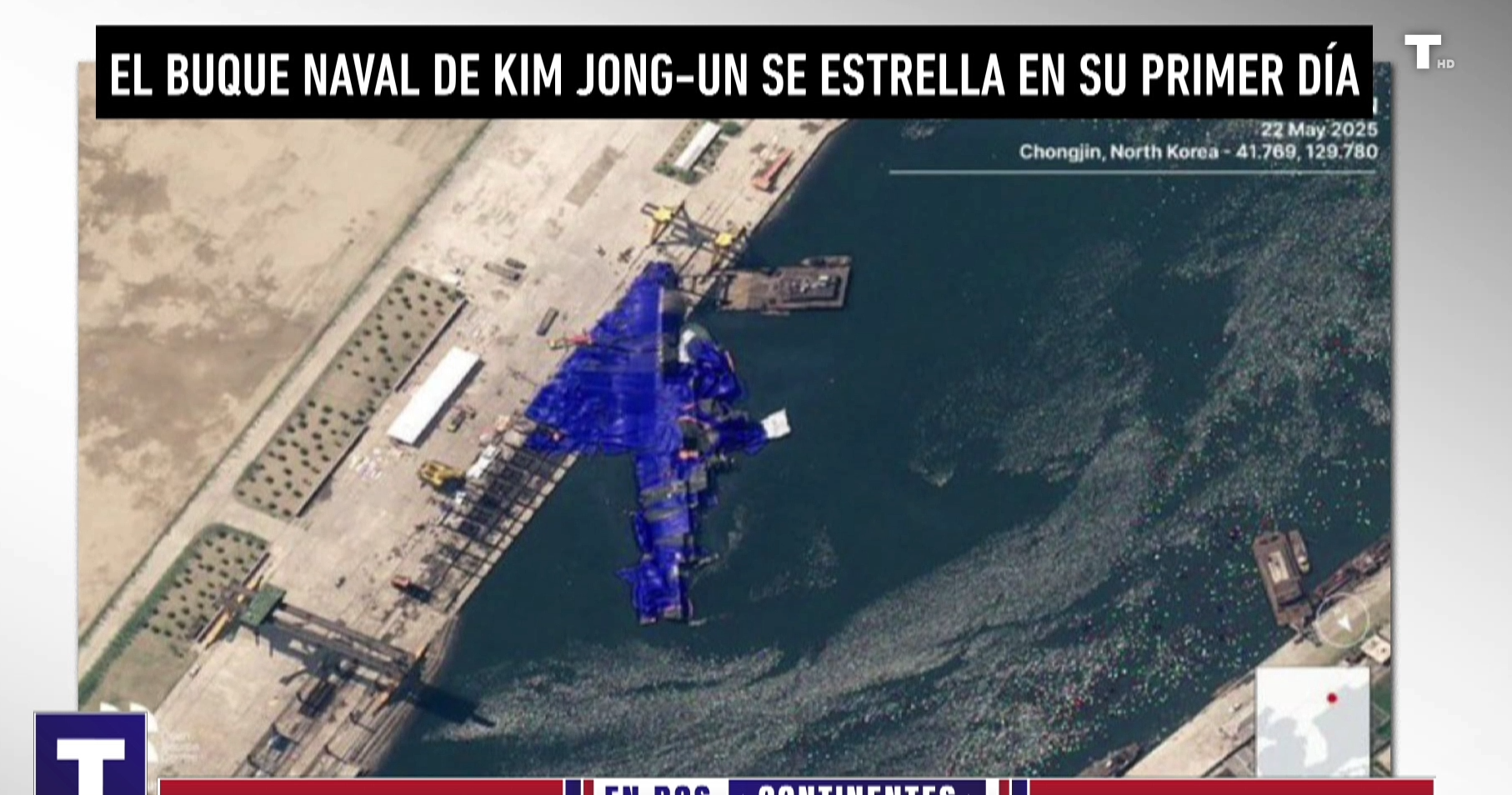 Kim Jong-Un estalla tras el fiasco de su buque de guerra
