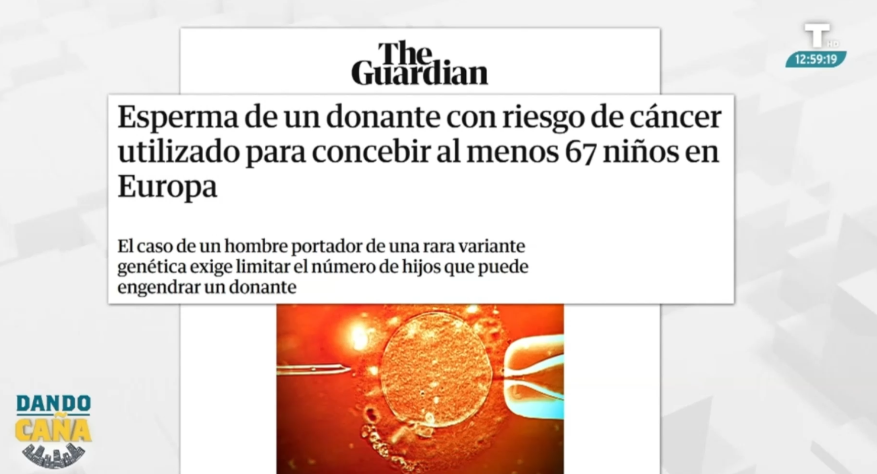 Un donante de semen provoca varios casos de cáncer infantil