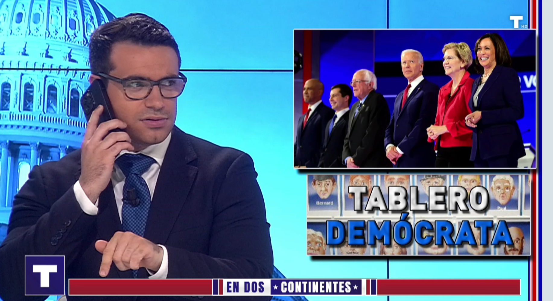 El tablero ‘azul’ de candidatos en Estados Unidos