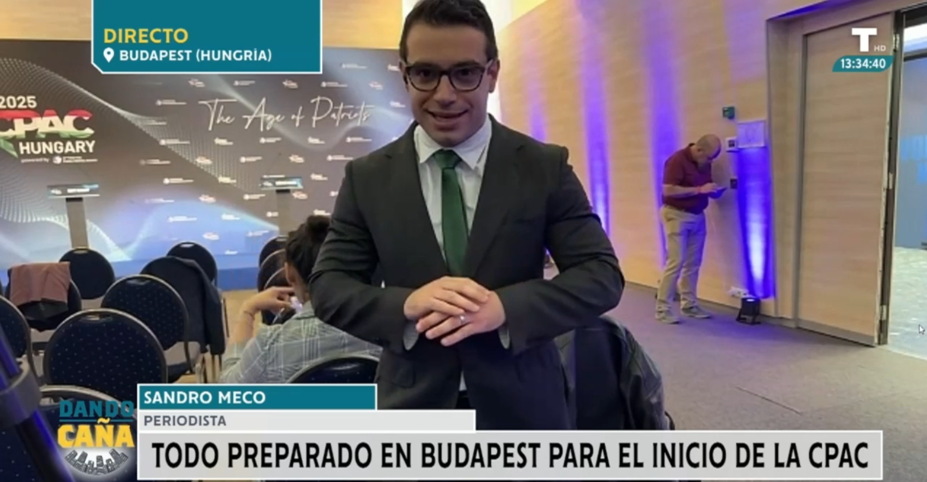 Todo preparado en Budapest para el inicio de la CPAC 2025