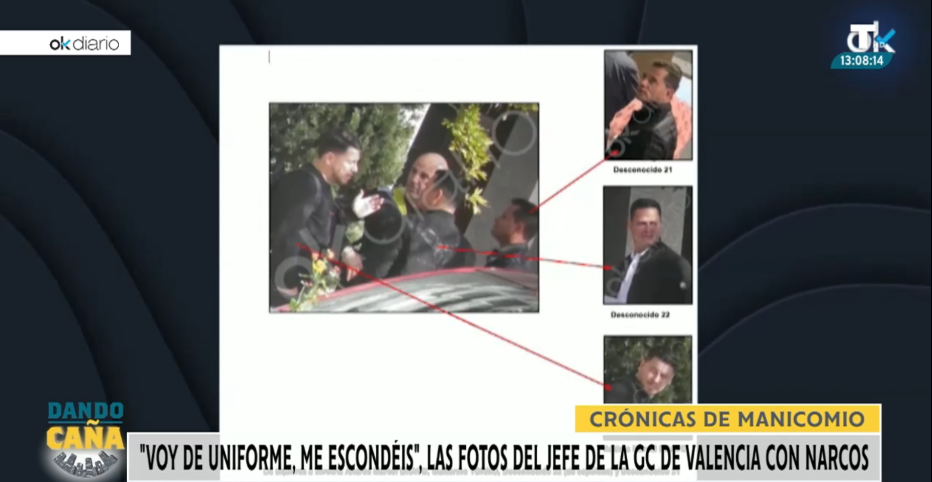 Pillan al jefe de la Guardia Civil de Valencia con narcotraficantes