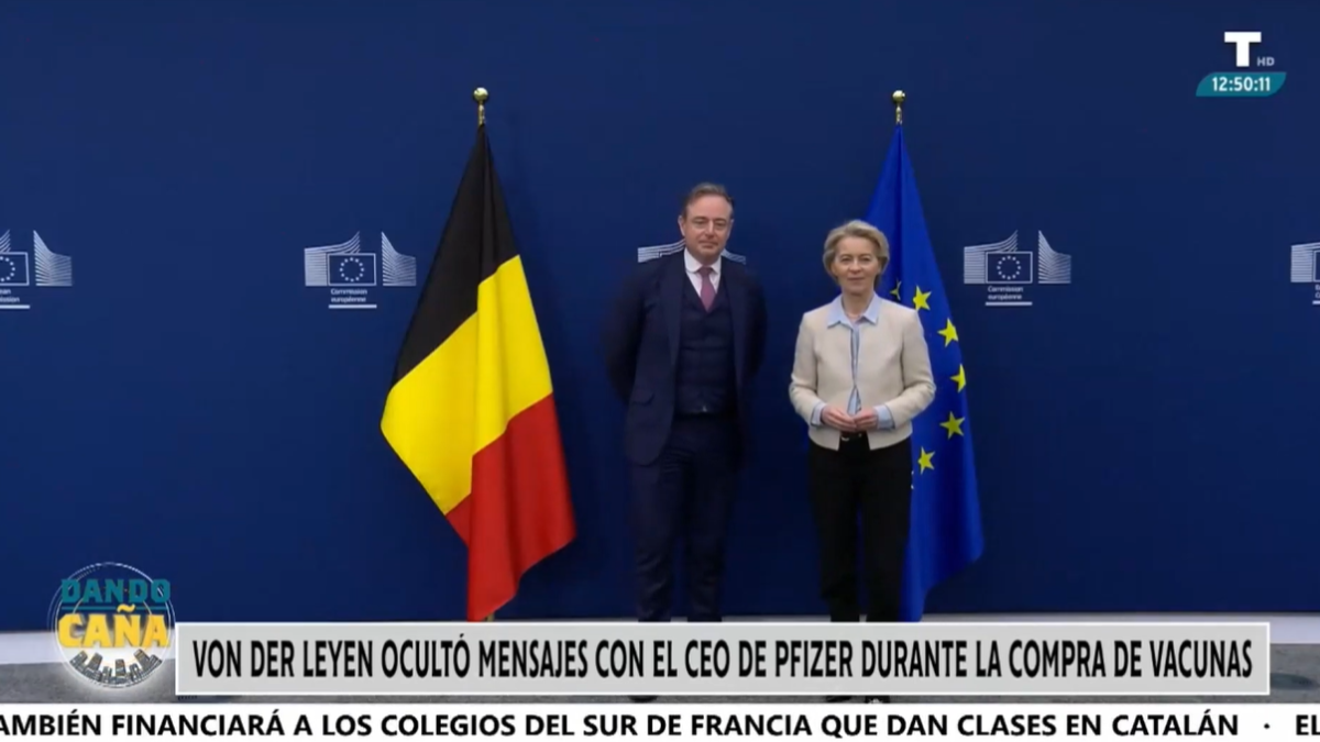 Justicia falla contra Von der Leyen por ocultar sus mensajes con Pfizer durante la compra de vacunas