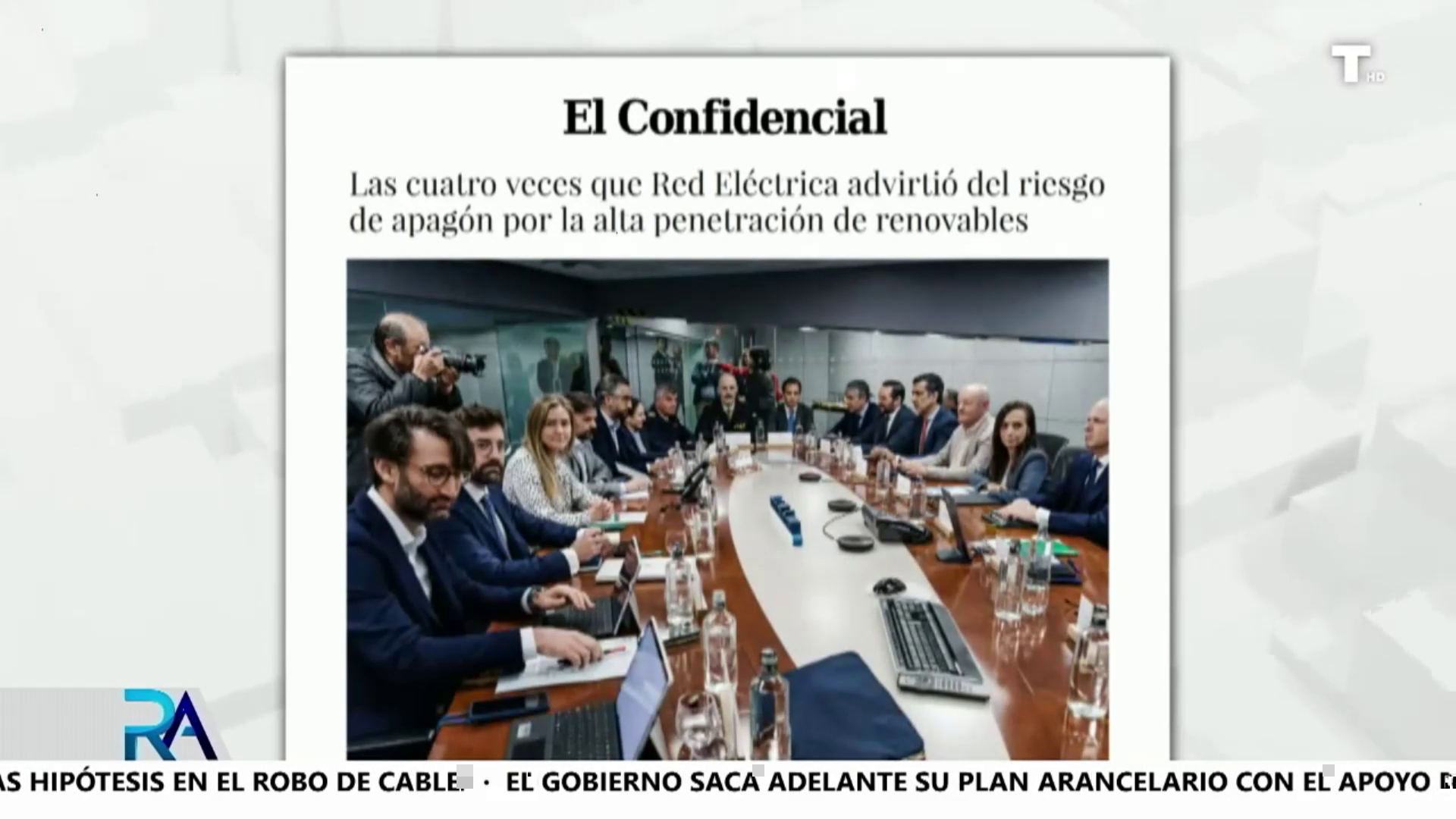 Red Eléctrica avisó 4 veces de posibles riesgos de apagón pero el gobierno hizo oídos sordos