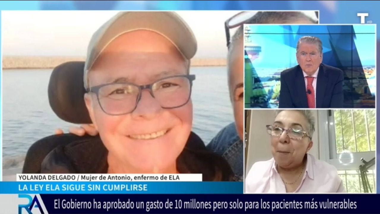 Antonio Luque, paciente de ELA, denuncia al Gobierno por no cumplir con la ley: «Llevan años engañándonos»