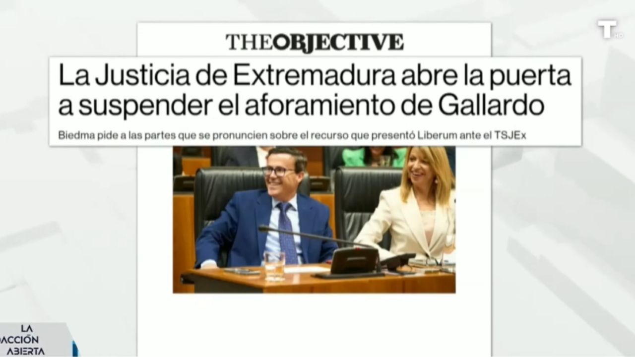 El aforamiento exprés de Gallardo, en peligro: la justicia abre la puerta a su suspensión cautelar