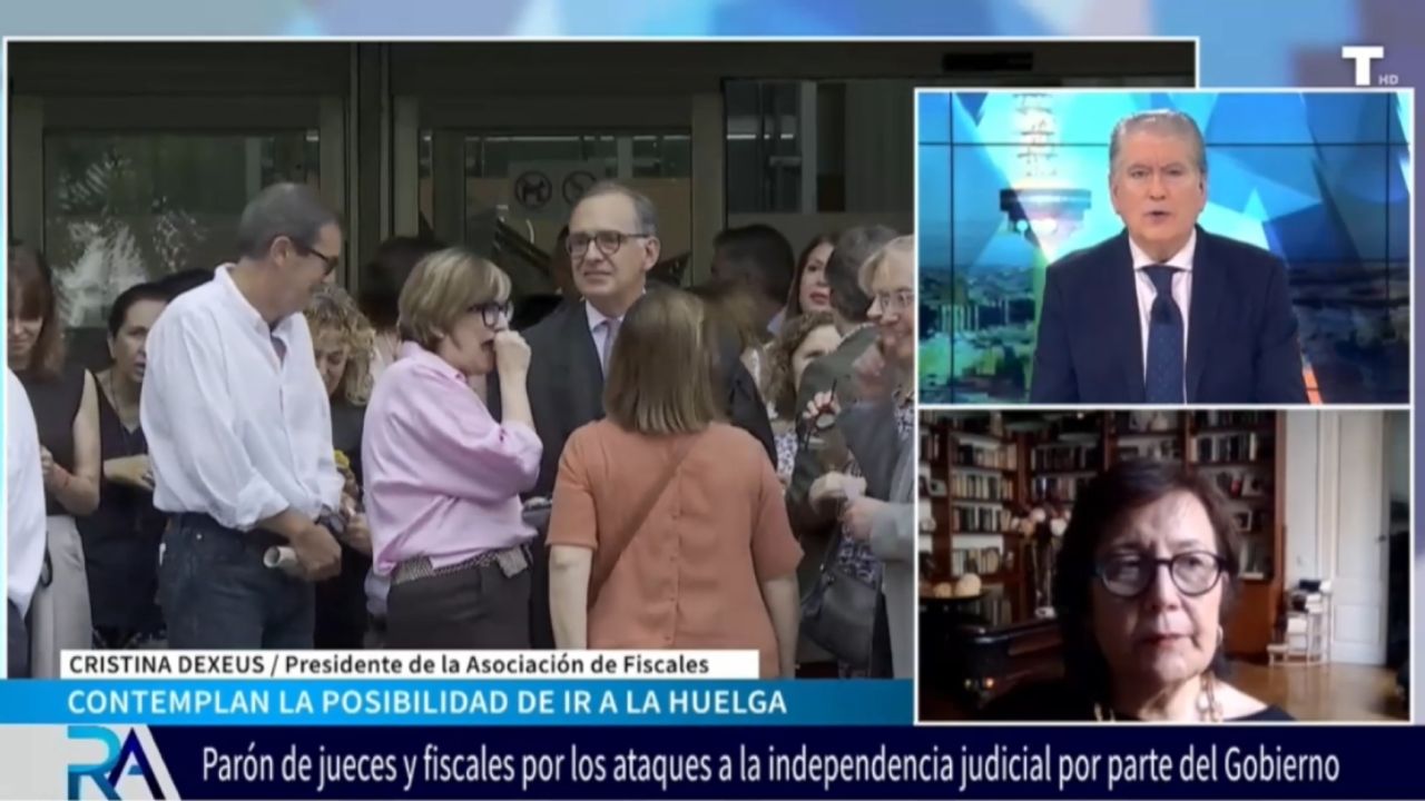 PARO DE JUECES Y FISCALES. Cristina Dexeus: «Nos atañe a todos como ciudadanos defender una justicia fuerte»