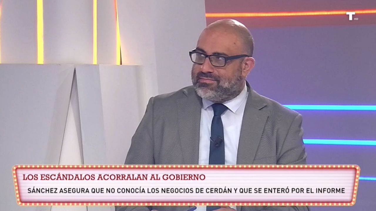 SÁNCHEZ pide PERDÓN por CERDÁN. Ruiz de la Serna: «Es tan mal actor que ni en el PSOE se lo creen»
