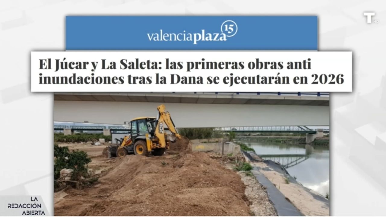 La CHJ comienza las obras anti inundaciones tras la Dana de Valencia