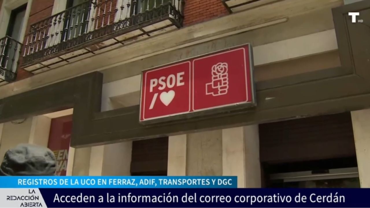 El PSOE acorralado: la UCO irrumpe en Ferraz por orden del Supremo