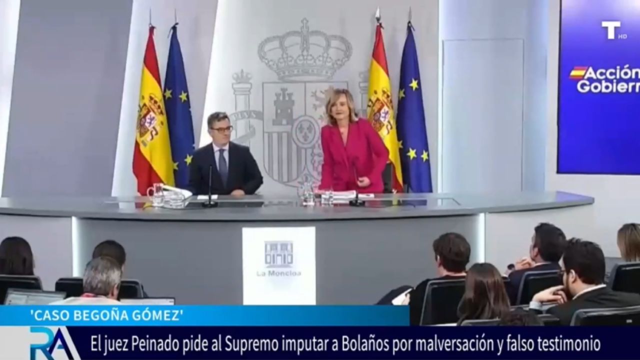¿Acabará Bolaños sentado en el banquillo? Peinado pide al Supremo imputarlo por malversación y falso testimonio
