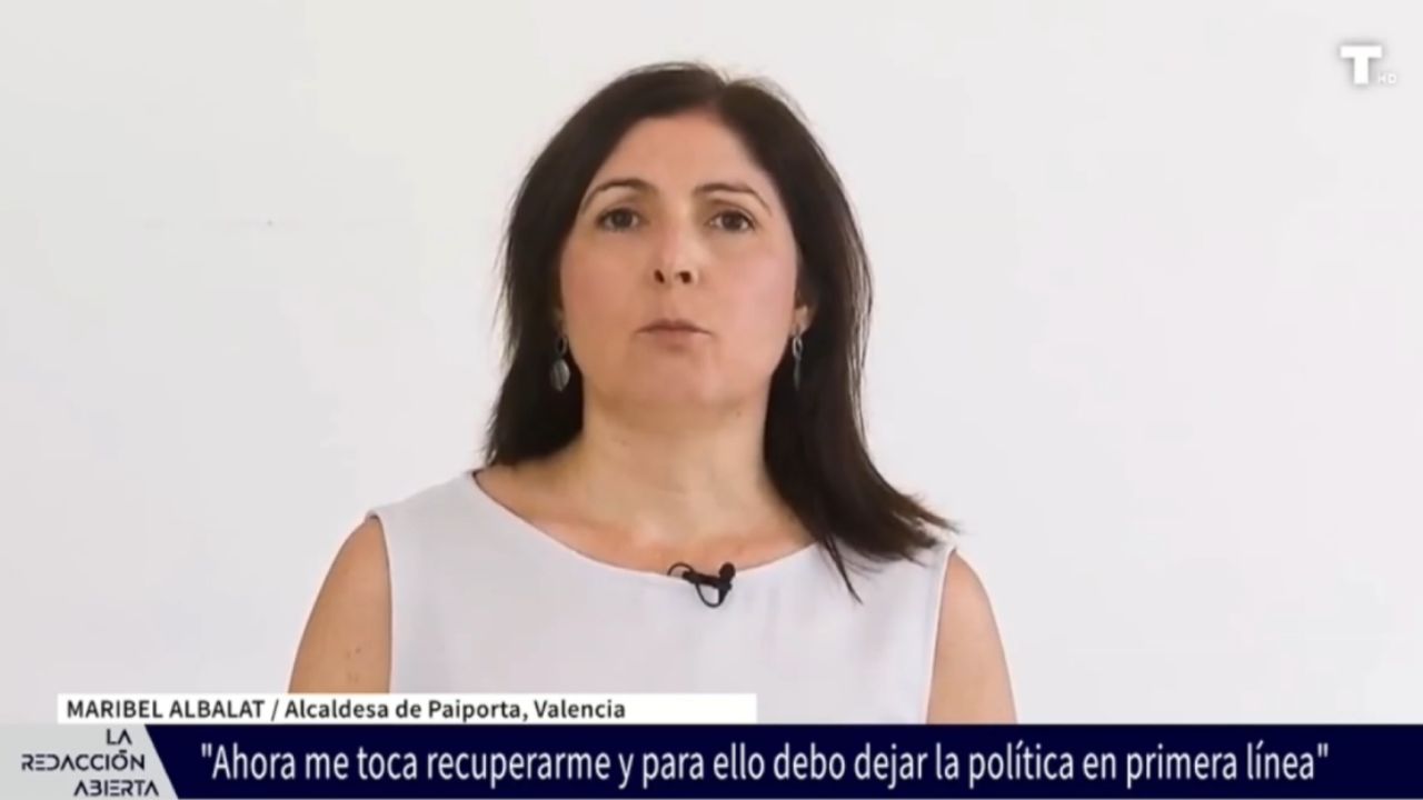 La alcaldesa de Paiporta deja la política por motivos de salud