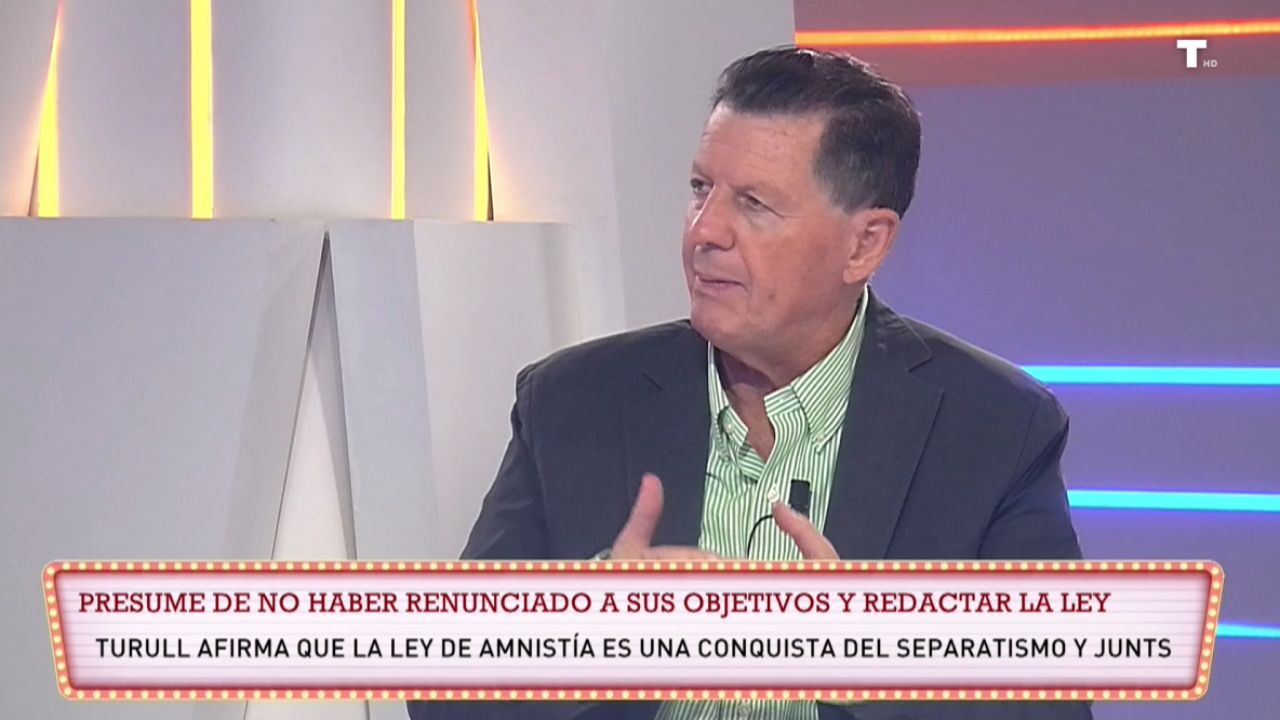 Alfonso Rojo pide al PP que no esperen a que le sirvan la cabeza del «bandido» y actúen contra la AMNISTÍA