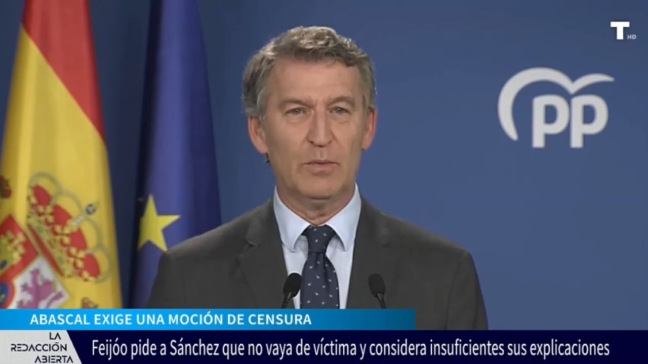 «Sánchez tiene que marcharse»: PP y VOX tachan de vergonzosas las explicaciones del presidente