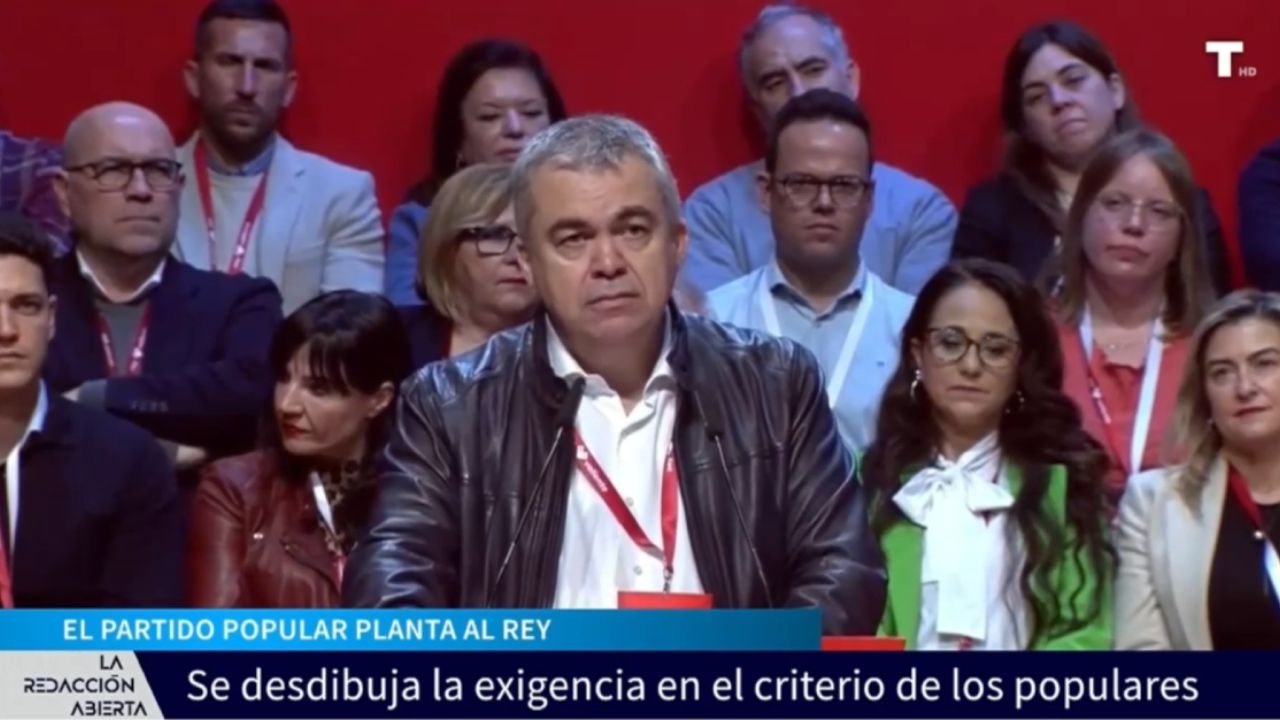 El PP planta al Rey por la asistencia de Sánchez al acto tras el escándalo de Santos Cerdán
