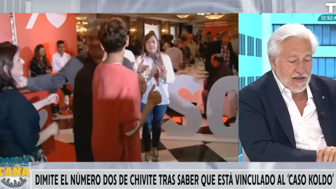Julio Ariza desvela el entramado navarro de Chivite y Santos Cerdán