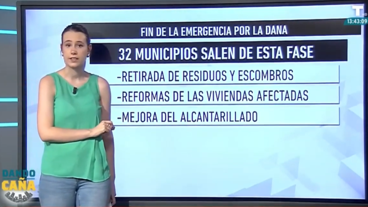 La Generalidad da por finalizada la emergencia ocho meses después de la DANA 