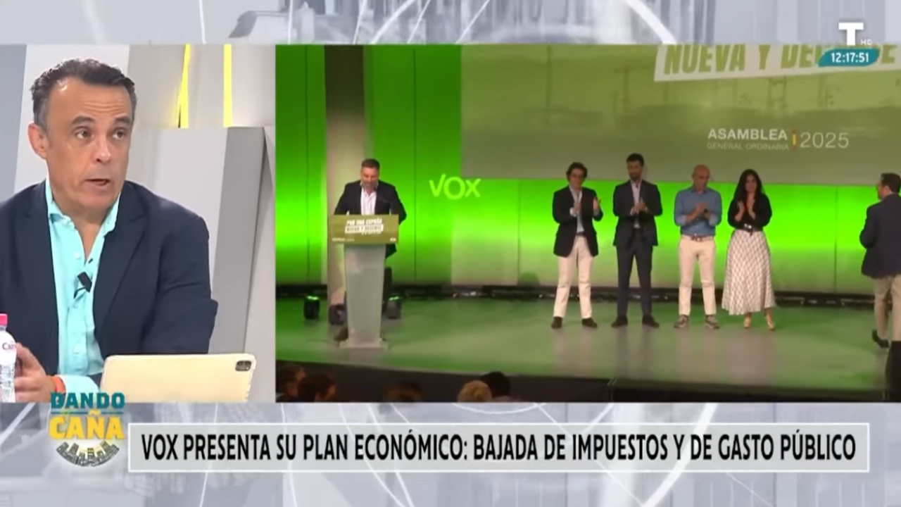 Miguel Robledo analiza el plan de VOX: bajada masiva de impuestos y reducción del gasto público