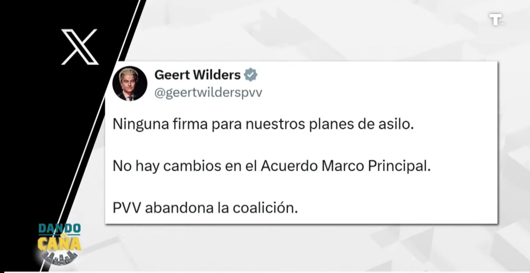 Wilders deja caer al Gobierno frente a la falta de políticas contra la inmigración ilegal en Países Bajos