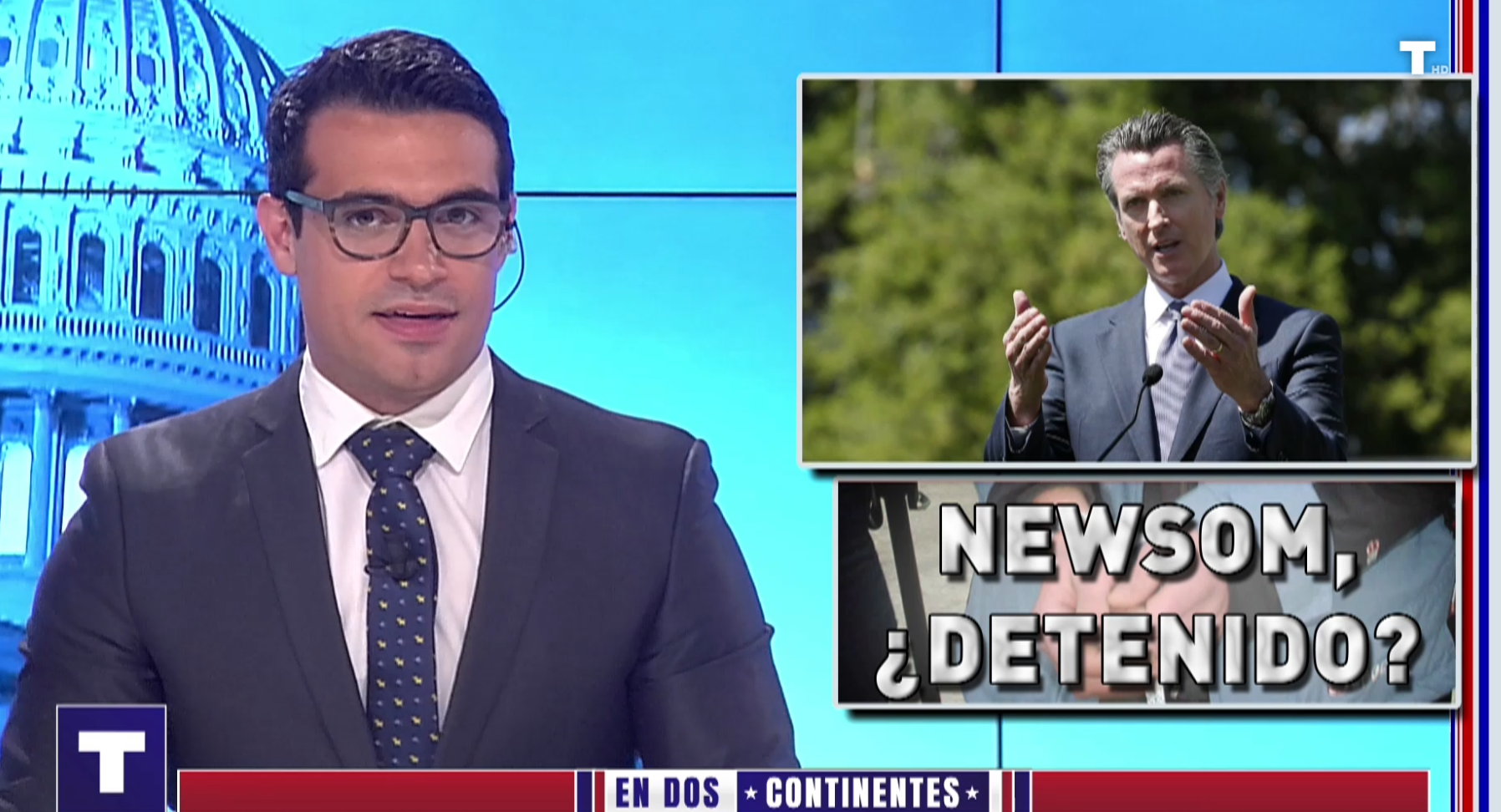 Trump reconoce que detendría a Gavin Newsom