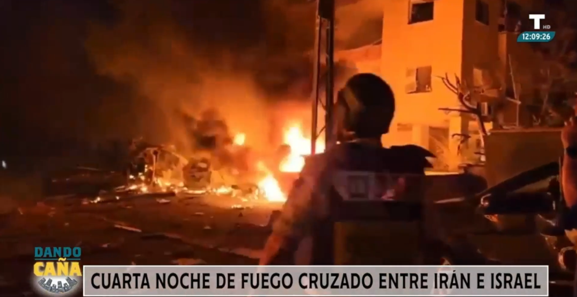 Cuarta noche de fuego cruzado entre Israel e Irán