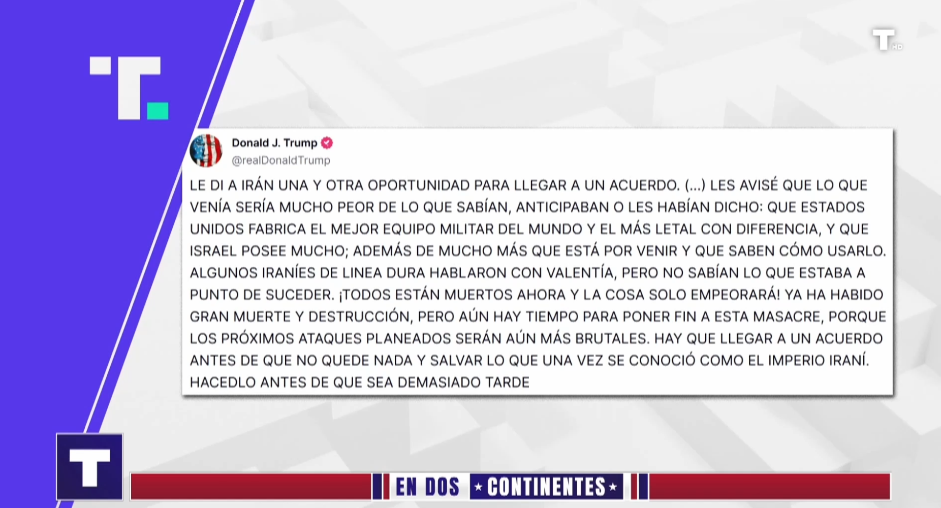 ¿Busca Irán asesinar a Donald Trump? ¿E Israel a Khamenei?