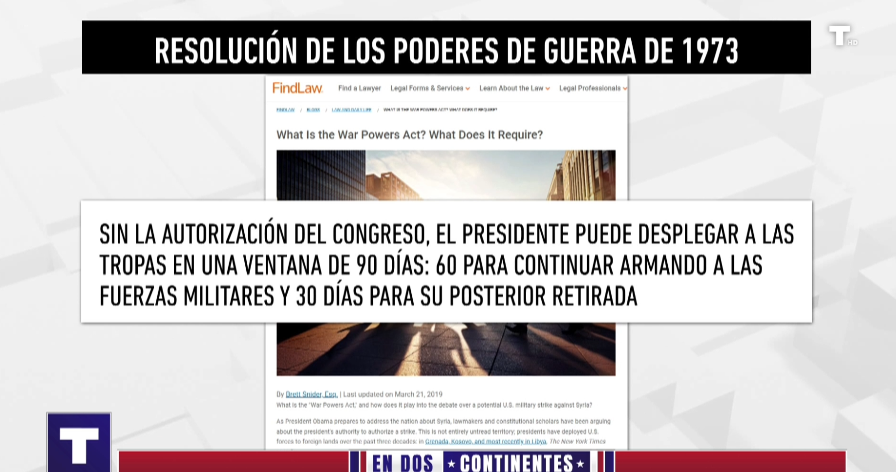 ¿Puede Donald Trump declarar la guerra a Irán unilateralmente?